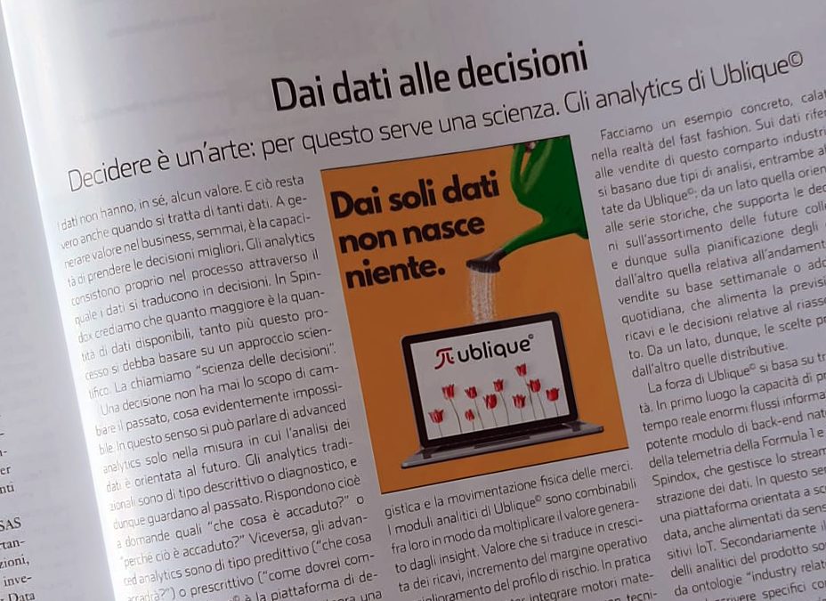 Dai dati alle decisioni | Data Manager